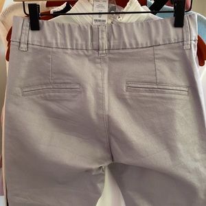 Bevy Flog ankle Pants - Silvery Gray 26 Cotton and Lycra.